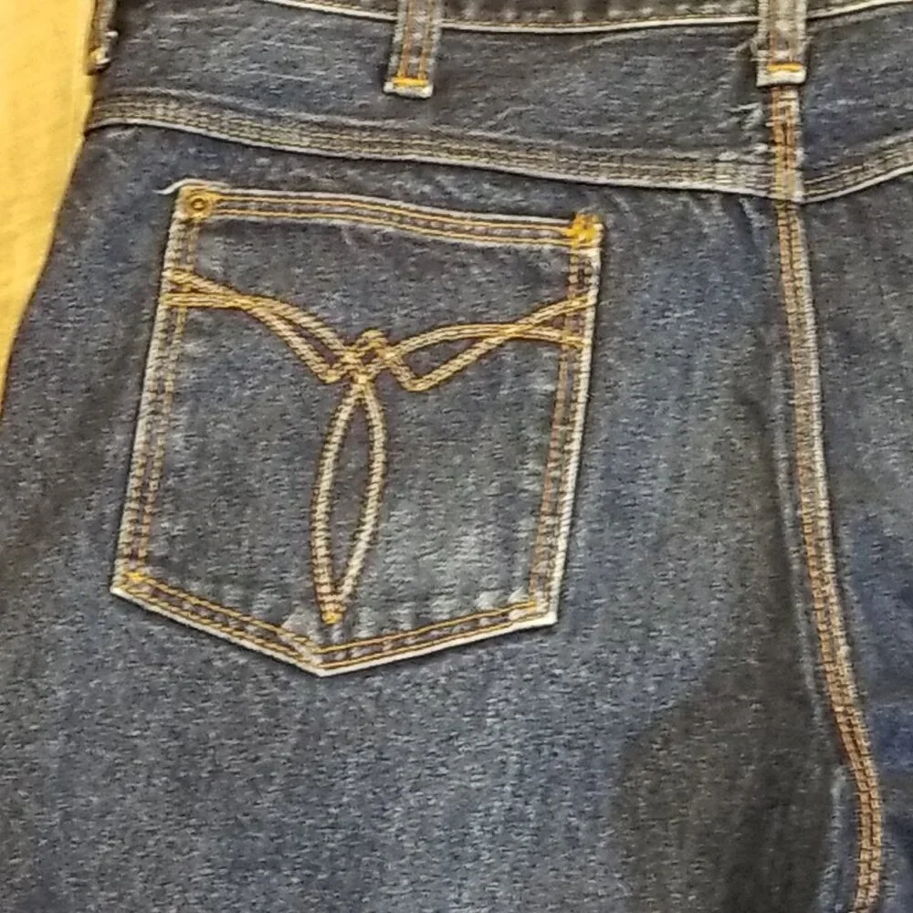RARE Wrangler Cowboy Dress Jeans 36x30 Mens 80s Vintage